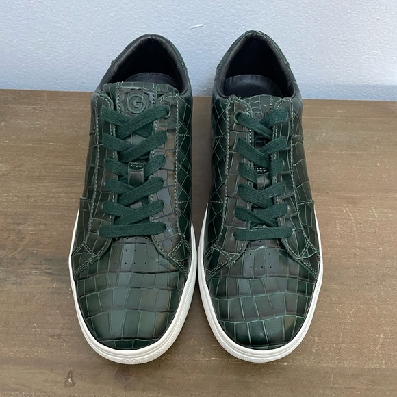 GREATS Green Croc Sneakers - Picture 2 of 13